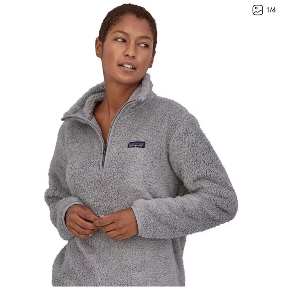 Patagonia Women's Sherpa Gray Pullover